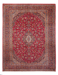 Tapis persan - Keshan - 394 x 295 cm - rouge