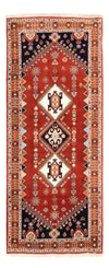 Kaschkuli Teppich 85x213cm - Perserteppich - Läufer / Rot / 85 x 213 cm Läufer