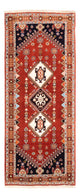 Läufer Gabbeh - Kaschkuli Perser - 213 x 85 cm - rot