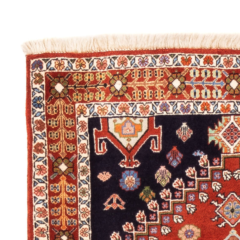 Läufer Gabbeh - Kaschkuli Perser - 213 x 85 cm - rot