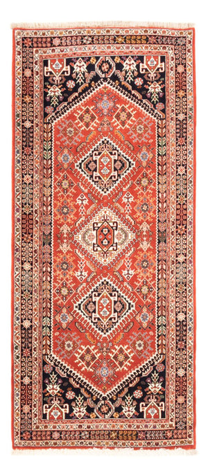 Läufer Gabbeh - Kaschkuli Perser - 206 x 87 cm - orange