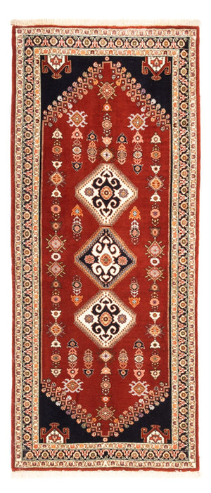 Läufer Gabbeh - Kaschkuli Perser - 198 x 86 cm - rot