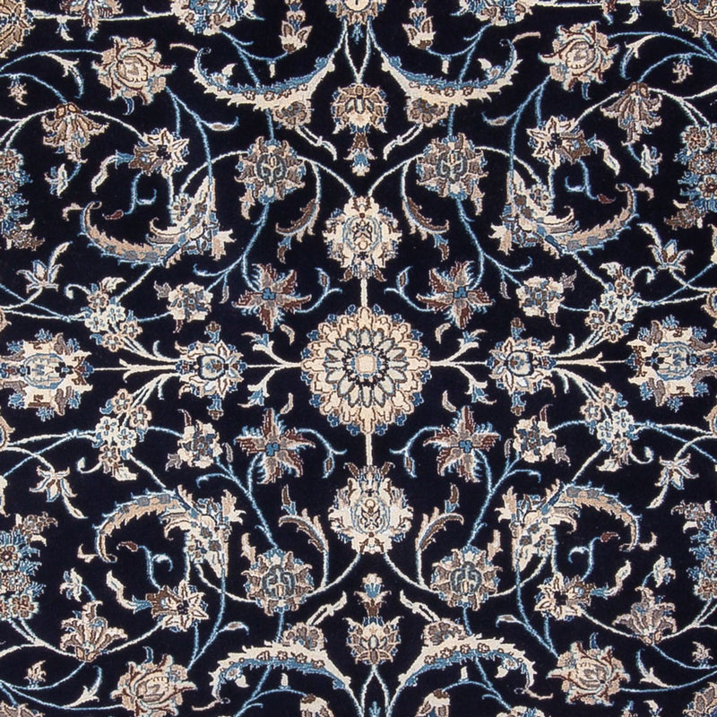 Perserteppich - Nain - 395 x 300 cm - dunkelblau