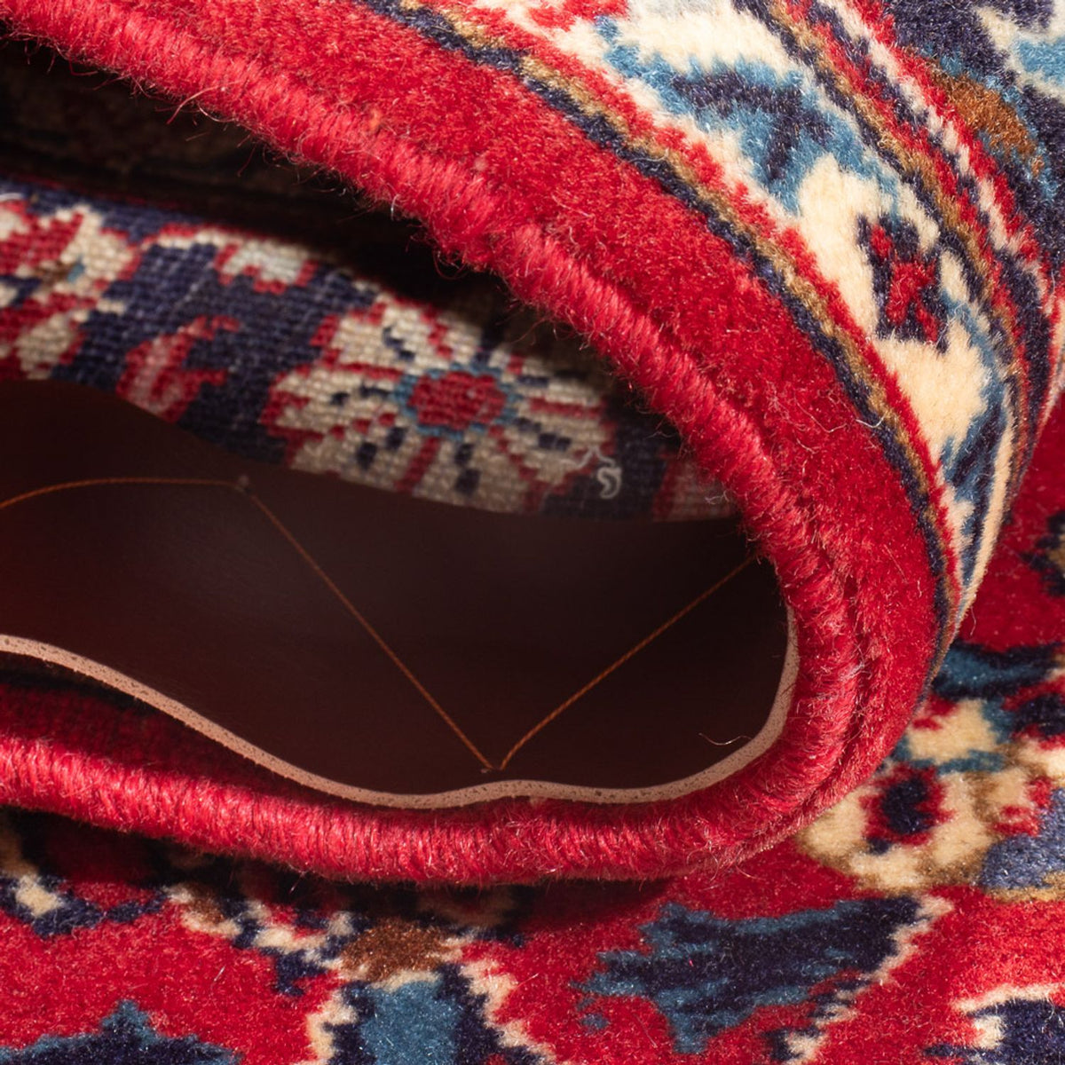 Perserteppich - Keshan - 123 x 68 cm - rot