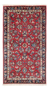 Keshan Teppich 70x133cm - Perserteppich - Rechteckig / Rot / 70 x 133 cm Rechteckig