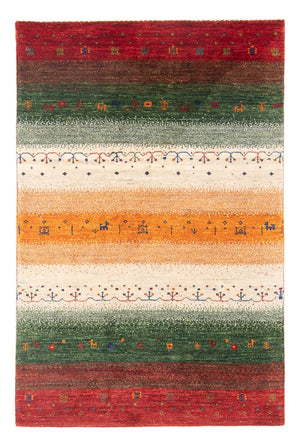 Gabbeh Teppich - Loribaft Perser - 131 x 82 cm - mehrfarbig