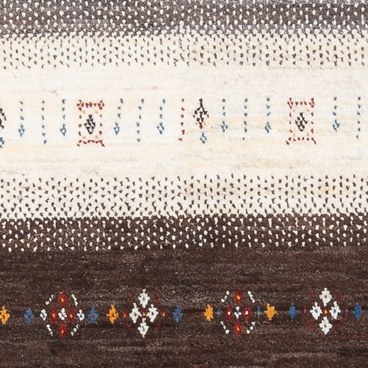 Gabbeh Teppich - Loribaft Perser - 124 x 82 cm - mehrfarbig