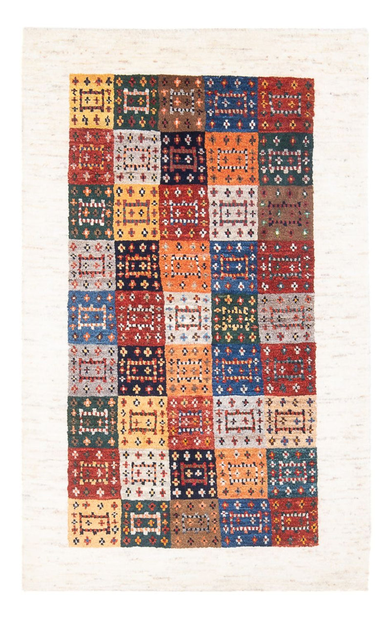 Gabbeh Teppich - Loribaft Perser - 136 x 85 cm - mehrfarbig