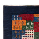 Gabbeh Teppich - Loribaft Perser - 129 x 83 cm - mehrfarbig