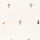 Gabbeh Teppich - Loribaft Perser - 126 x 88 cm - mehrfarbig