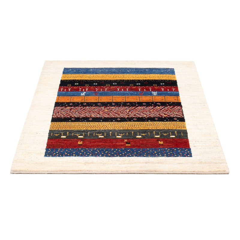 Gabbeh Teppich - Loribaft Perser - 135 x 87 cm - mehrfarbig