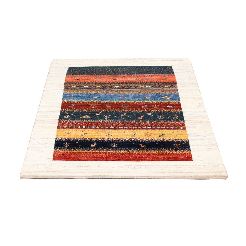 Gabbeh Teppich - Loribaft Perser - 130 x 80 cm - mehrfarbig