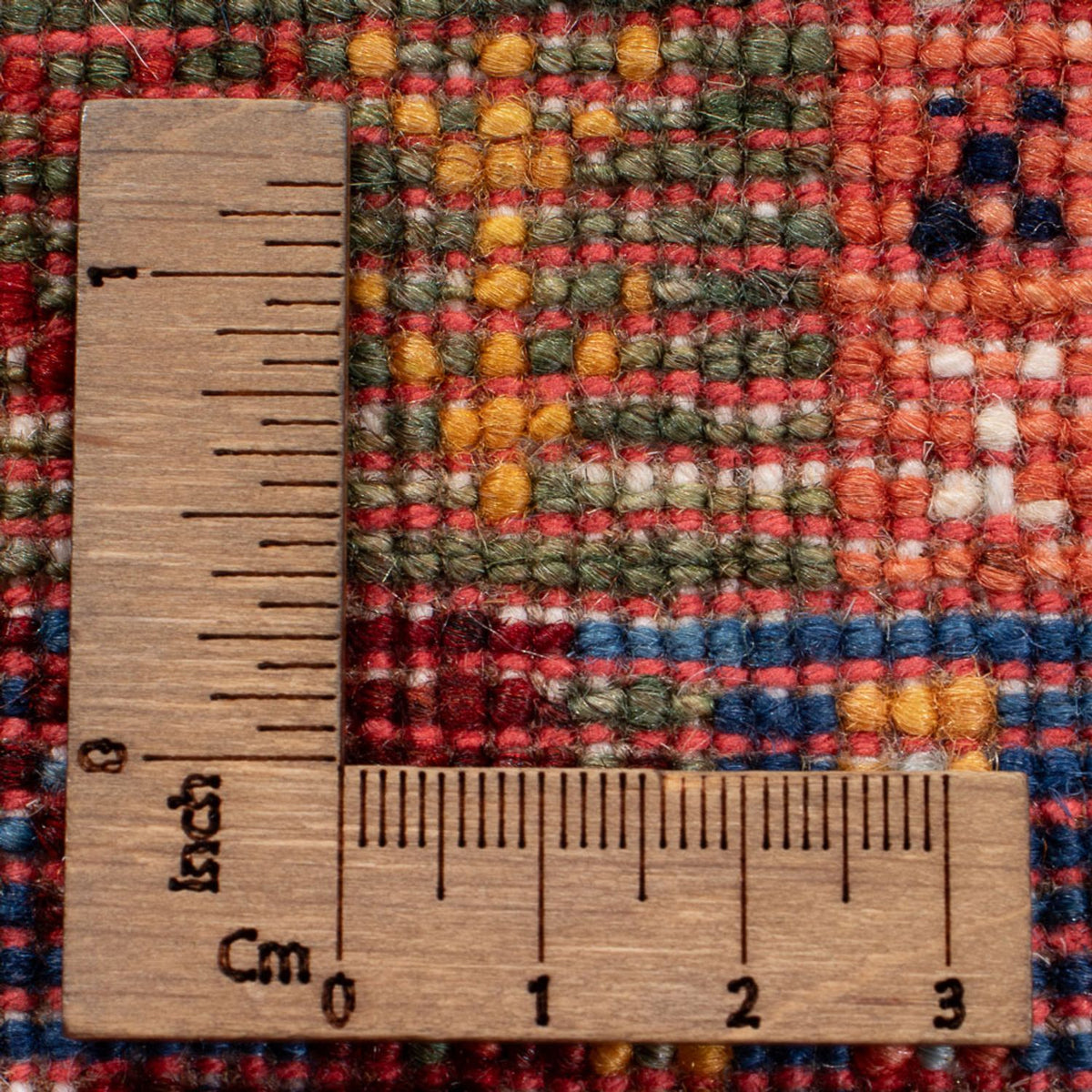 Gabbeh Teppich - Loribaft Perser - 134 x 82 cm - mehrfarbig