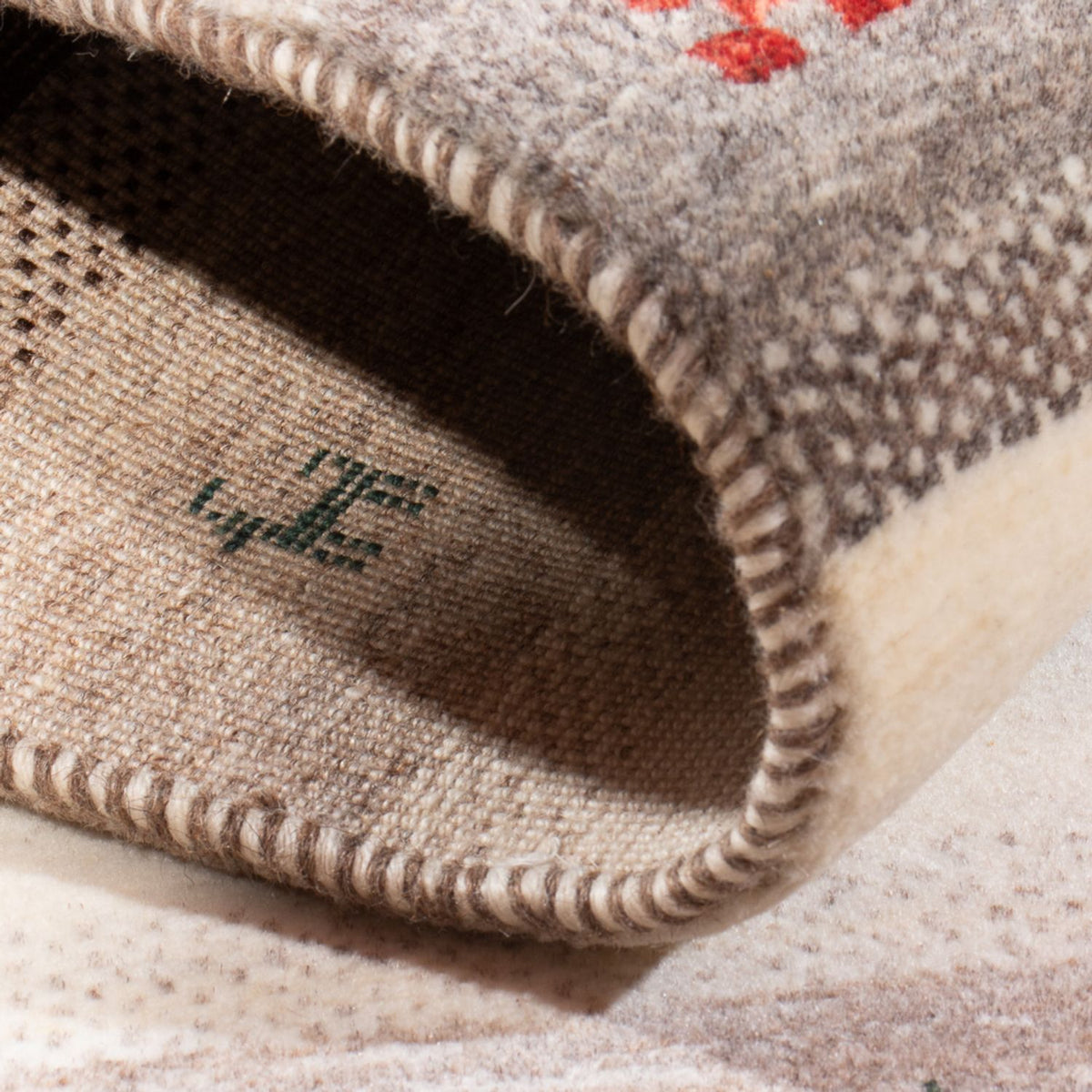 Gabbeh Teppich - Loribaft Perser - 130 x 85 cm - mehrfarbig