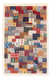 Tapis Loribaft Tapis 78x129cm - Perserteppich Wollteppich - Rectangle / Multicolore / 78 x 129 cm Rectangle