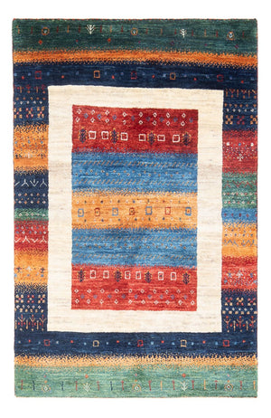 Gabbeh Teppich - Loribaft Perser - 138 x 83 cm - mehrfarbig