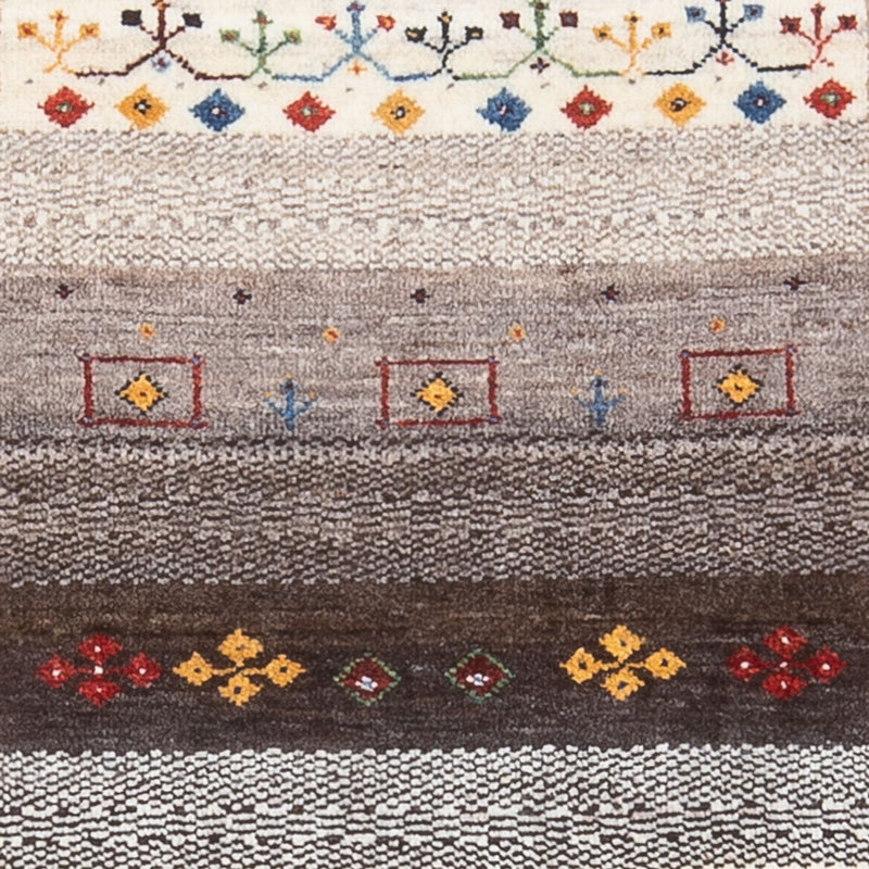 Gabbeh Teppich - Loribaft Perser - 127 x 83 cm - mehrfarbig