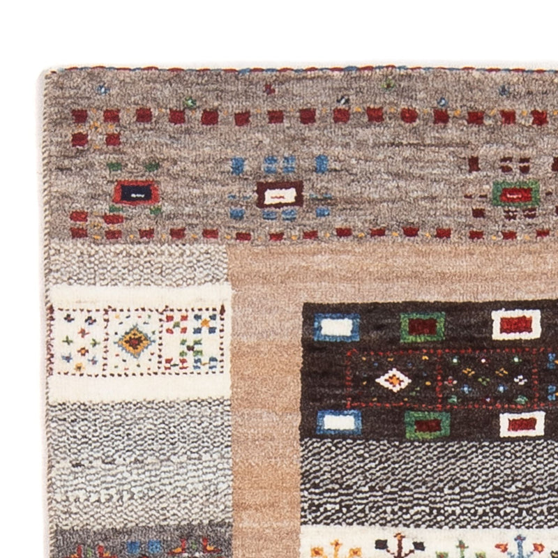 Gabbeh Teppich - Loribaft Perser - 127 x 83 cm - mehrfarbig