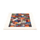 Gabbeh Teppich - Loribaft Perser - 125 x 84 cm - mehrfarbig