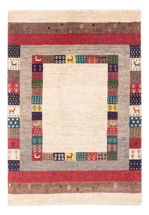 Gabbeh Teppich - Loribaft Perser - 122 x 83 cm - mehrfarbig
