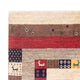 Gabbeh Teppich - Loribaft Perser - 122 x 83 cm - mehrfarbig