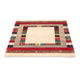 Gabbeh Teppich - Loribaft Perser - 122 x 83 cm - mehrfarbig