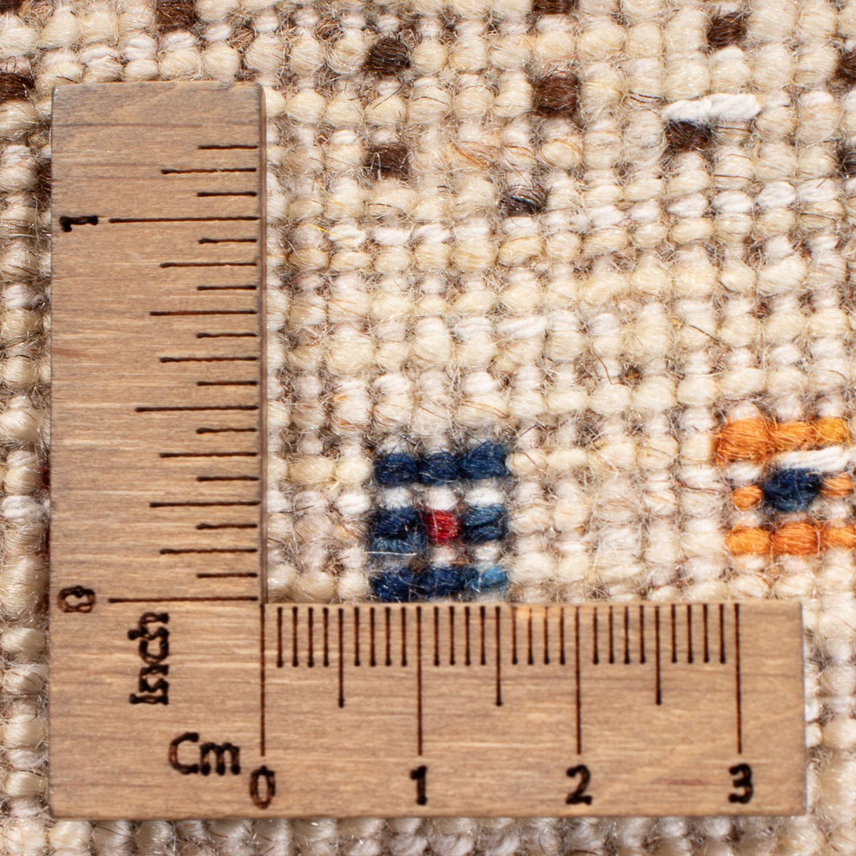 Gabbeh Teppich - Loribaft Perser - 123 x 86 cm - mehrfarbig