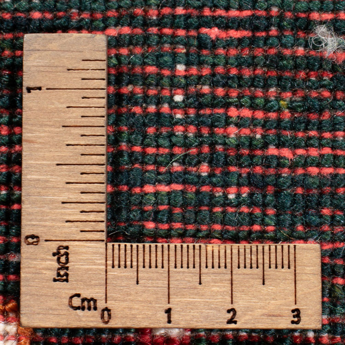 Gabbeh Teppich - Loribaft Perser - 136 x 85 cm - dunkelgrün