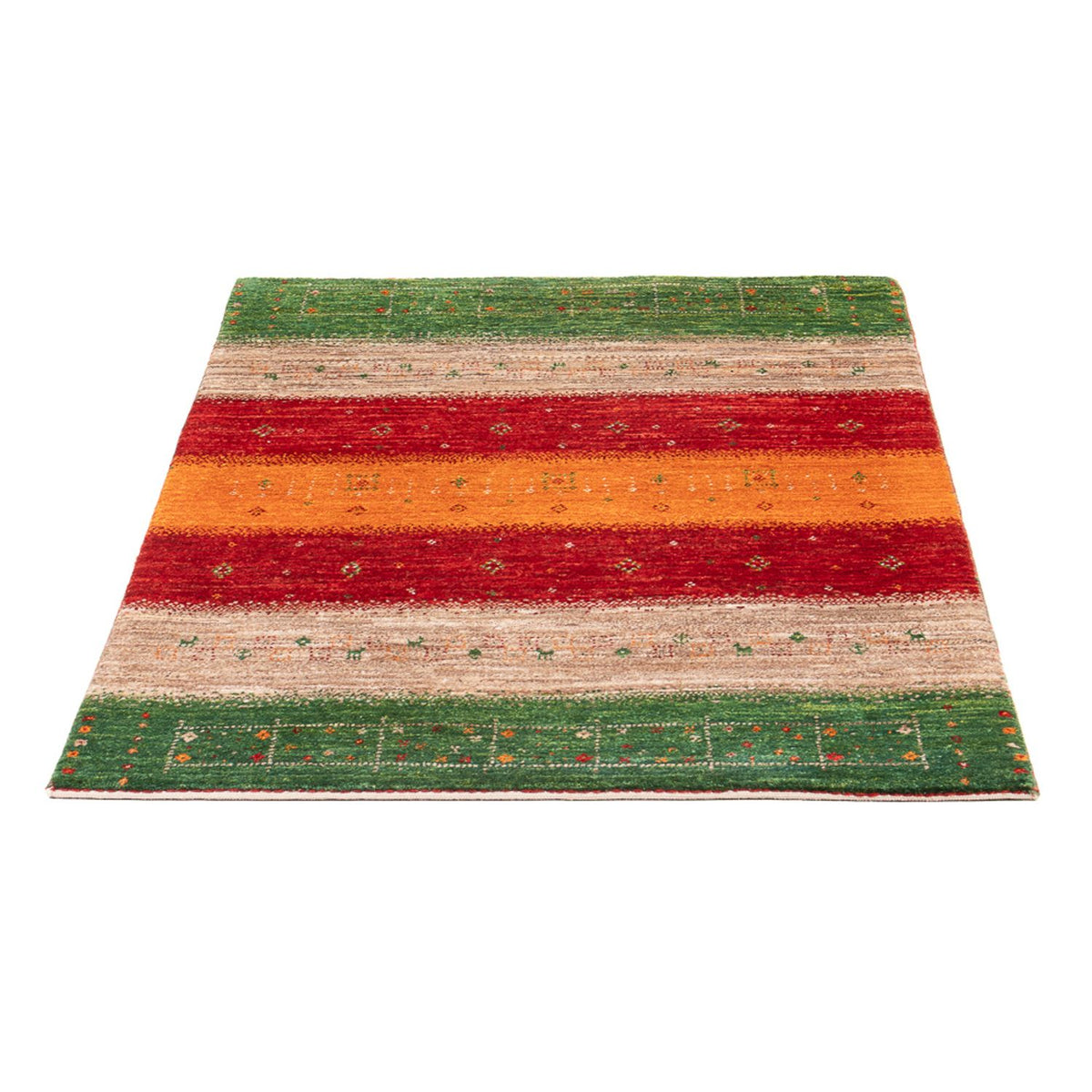 Tappeto Gabbeh - Loribaft Persero - 135 x 85 cm - multicolore