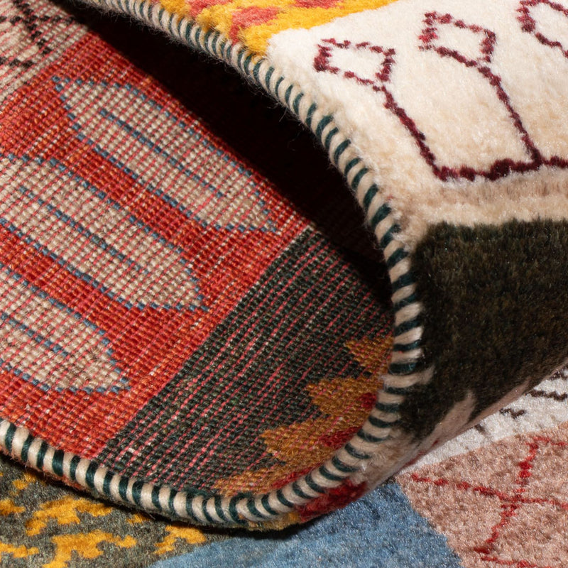 Gabbeh Teppich - Loribaft Perser - 125 x 82 cm - mehrfarbig