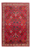 Meymeh Teppich 110x168cm - Perserteppich - Rechteckig / Rot / 110 x 168 cm Rechteckig