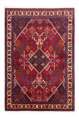 Perserteppich - Nomadic - 157 x 110 cm - rot