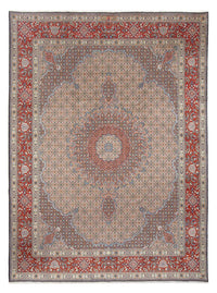 Tapis persan - Classique - 345 x 243 cm - marron clair