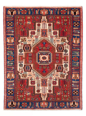 Perserteppich - Nomadic - 201 x 132 cm - rot