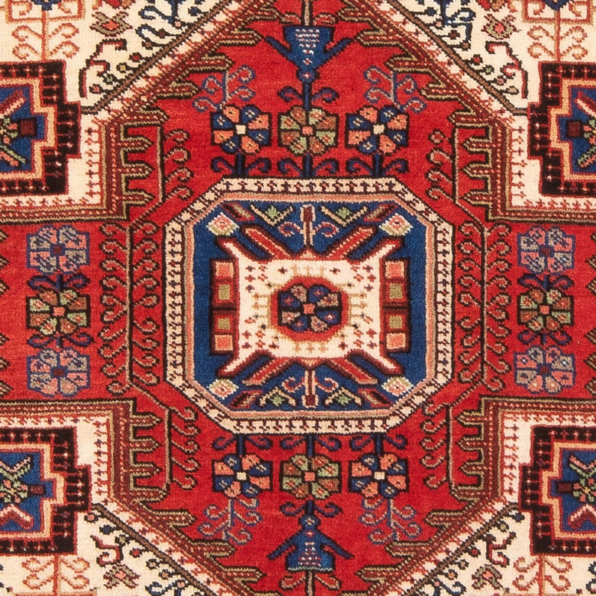 Perserteppich - Nomadic - 201 x 132 cm - rot