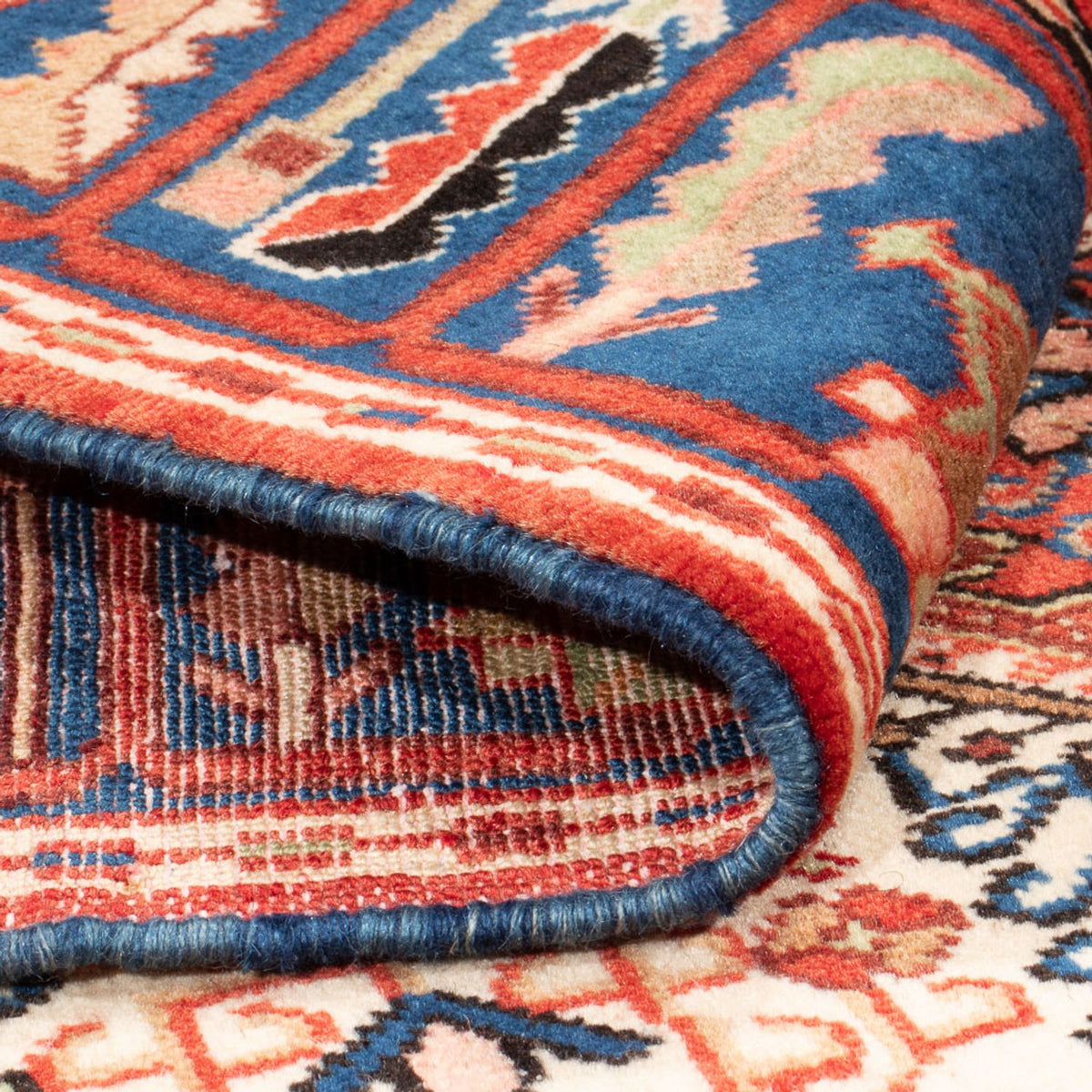 Perserteppich - Nomadic - 201 x 132 cm - rot