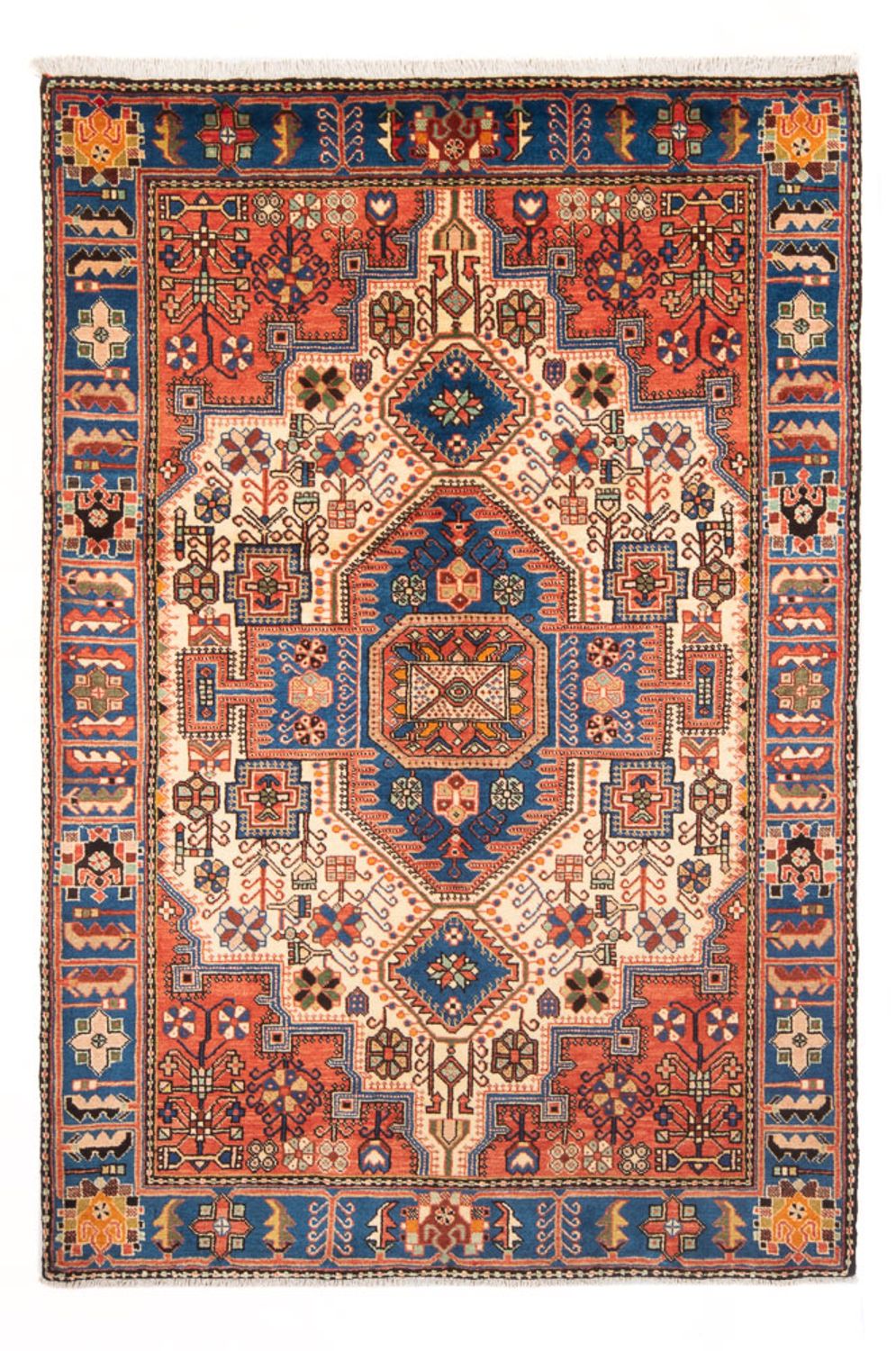 Perserteppich - Nomadic - 205 x 142 cm - blau