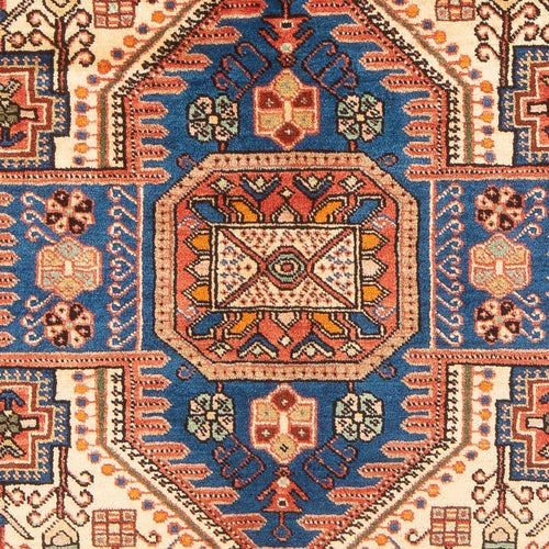Perserteppich - Nomadic - 205 x 142 cm - blau