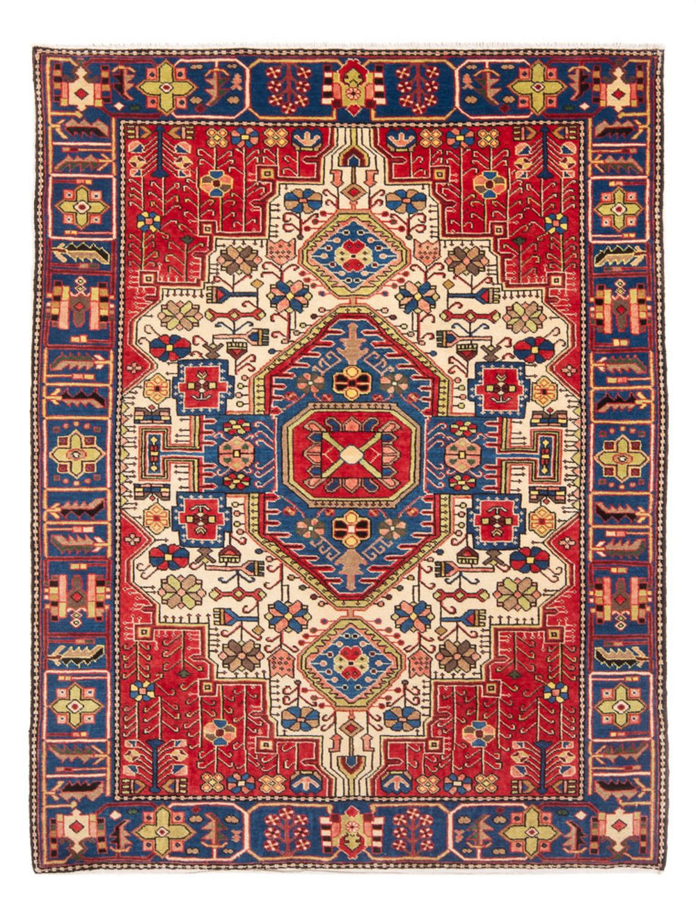 Perserteppich - Nomadic - 202 x 130 cm - blau