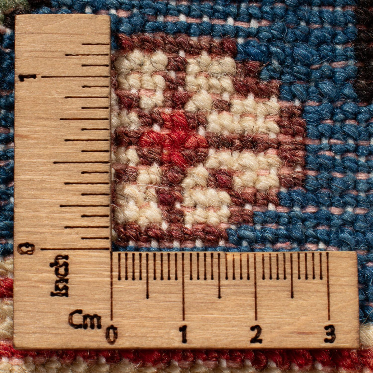 Perserteppich - Nomadic - 190 x 138 cm - blau