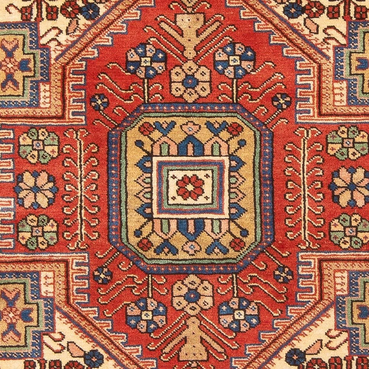Perserteppich - Nomadic - 202 x 143 cm - rot