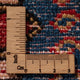 Perserteppich - Nomadic - 213 x 137 cm - blau