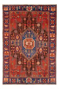 Tapis persan - Nomadic - 193 x 136 cm - bleu