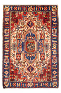 Tapis persan - Nomadic - 197 x 145 cm - bleu