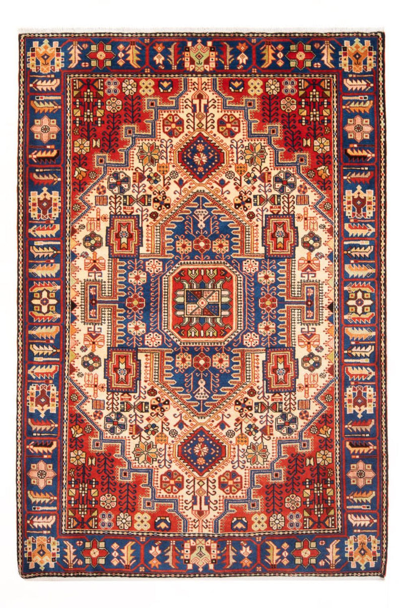 Perserteppich - Nomadic - 197 x 145 cm - blau