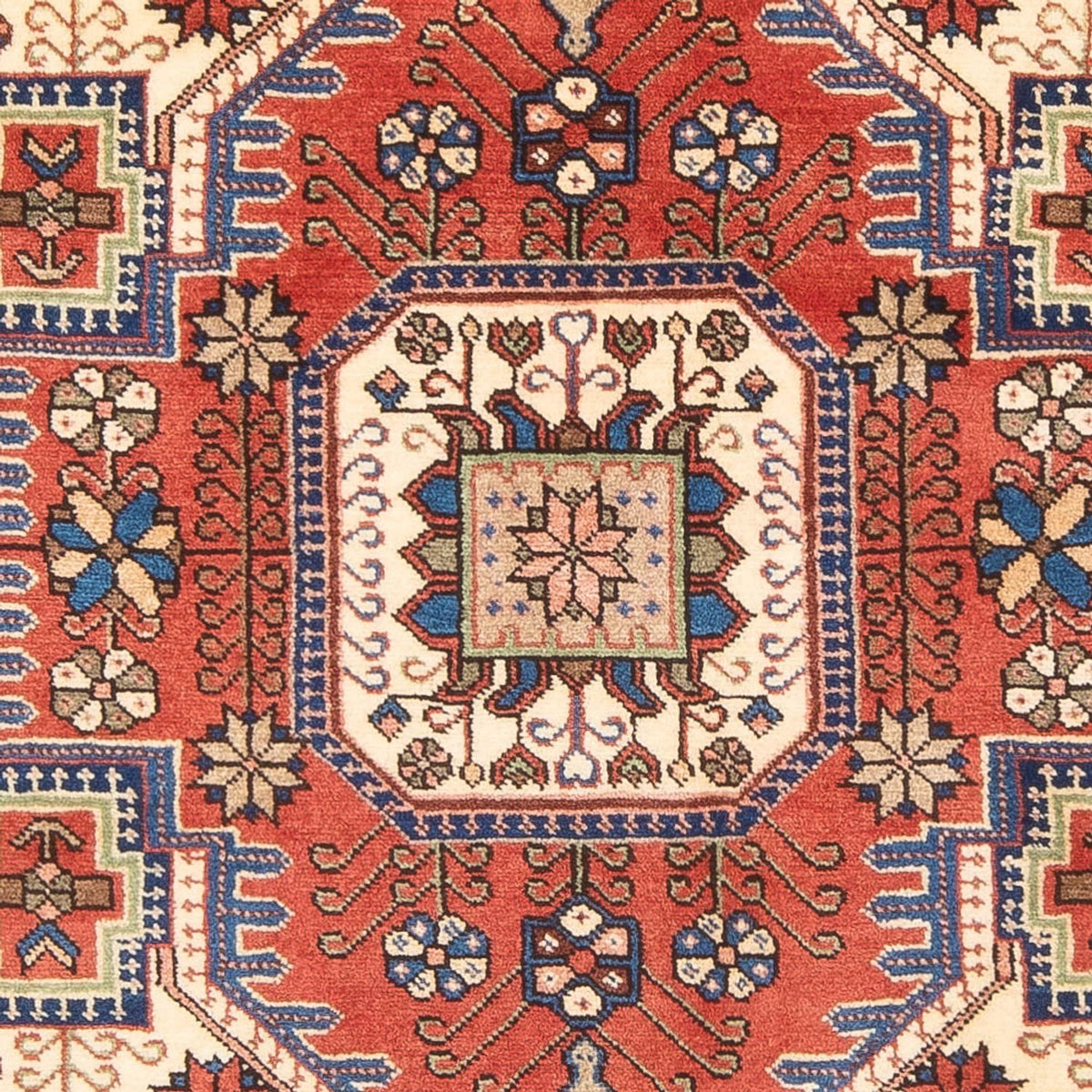 Perserteppich - Nomadic - 203 x 140 cm - rot