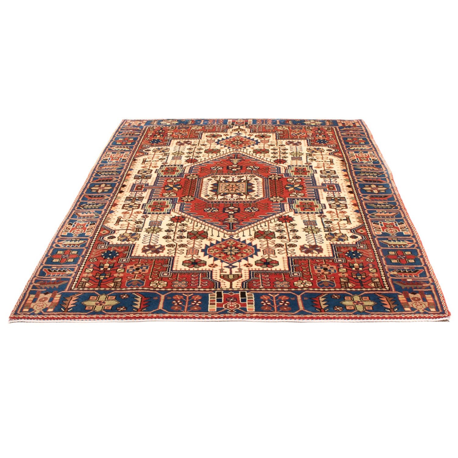Perserteppich - Nomadic - 203 x 140 cm - rot
