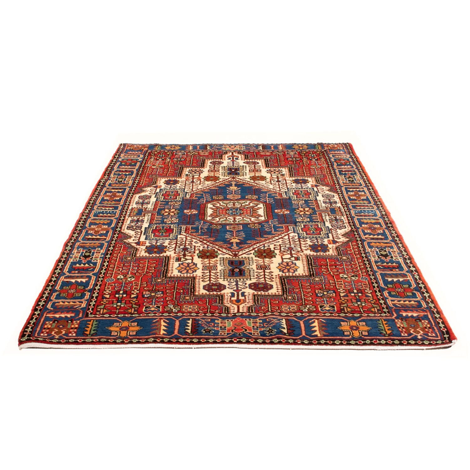 Perserteppich - Nomadic - 213 x 142 cm - blau