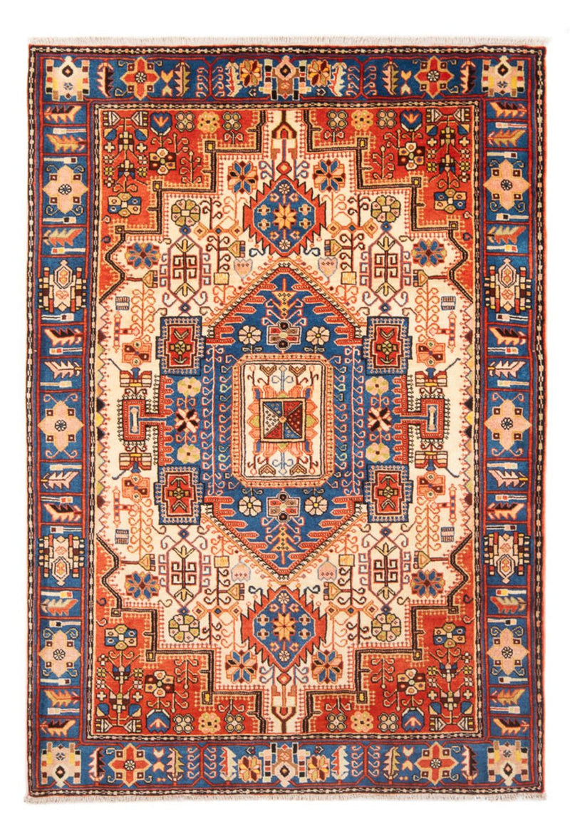Perserteppich - Nomadic - 203 x 142 cm - blau