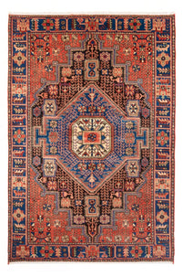 Tapis persan - Nomadic - 196 x 151 cm - bleu
